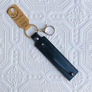 Charmalong Faux Leather Keychain